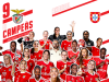 Benfica sagra-se bicampeão nacional em andebol feminino