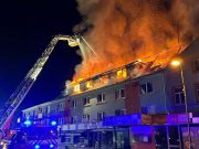 Luxemburgo: Incêndio destrói hotel